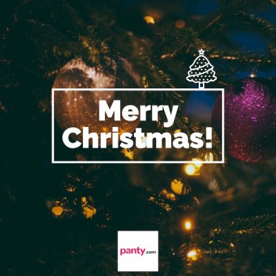 Panty.com wishes you a Merry Christmas!