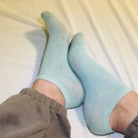 🥳 Blue confetti socks 🥳