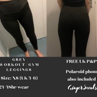 Grey Workout/Gym Leggings (#A5)