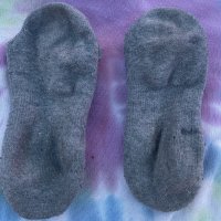 Well-worn socks, worn for 5+ day…