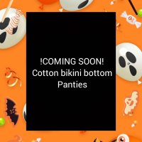 Cotton bikini bottom panties