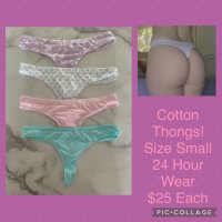 Cotton Thongs!