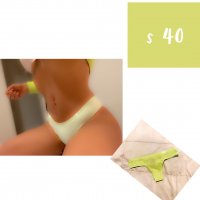 Icy Lime Green VS Thong